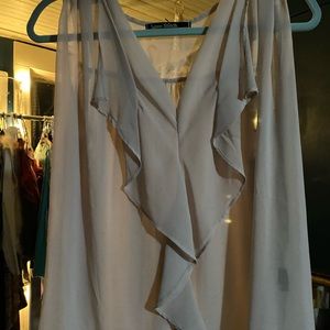 Love Stitch shear blouse